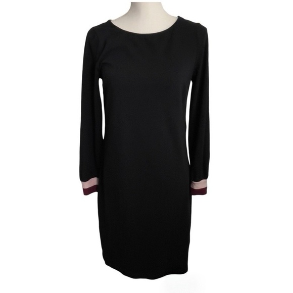 Boden Dresses & Skirts - 𝅺Boden Black Midi Knit Long Sleeve Dress Size 6